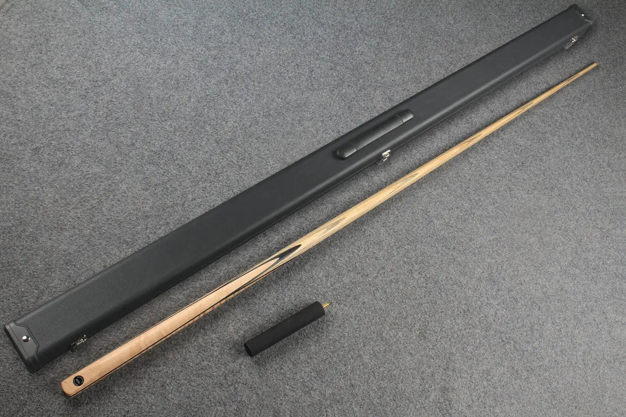 CHEVRONS+ 1 piece ash english pool cue #7973- #7975 WOODS CUES