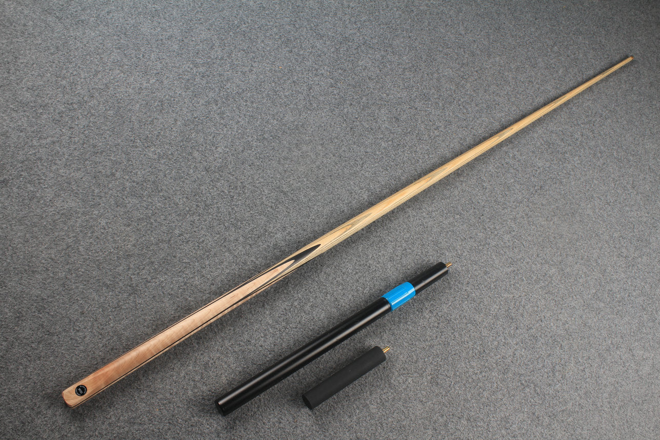 CHEVRONS+ 1 piece ash snooker cue #7984- #7987 WOODS CUES