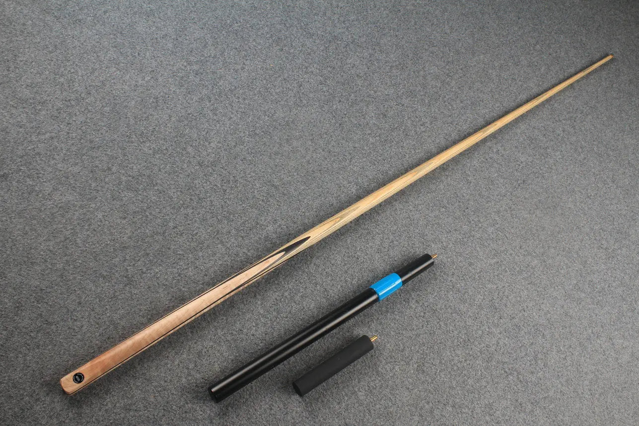 CHEVRONS+ 1 piece ash snooker cue #7984- #7987 WOODS CUES