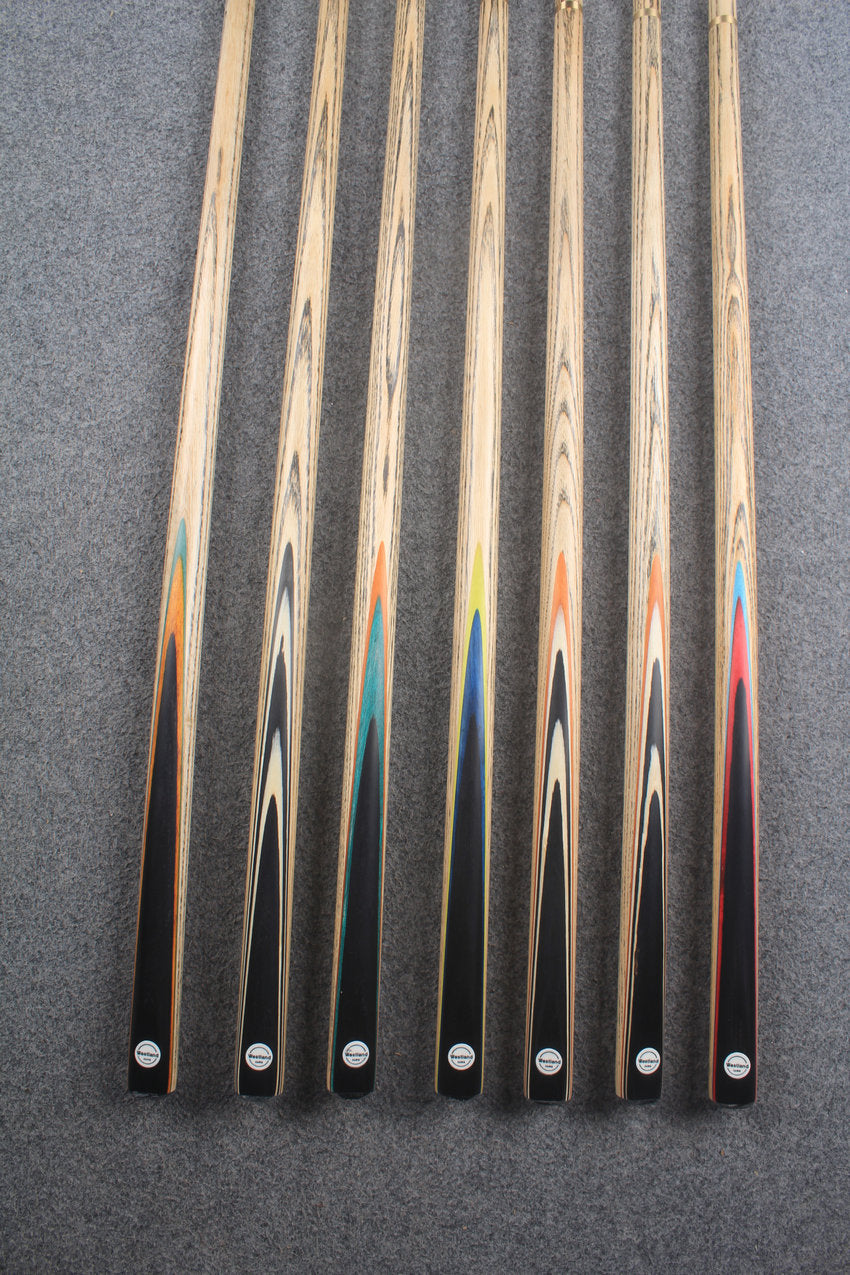 westland 1/2 ash english pool cue #8082 - #8088 WOODS CUES
