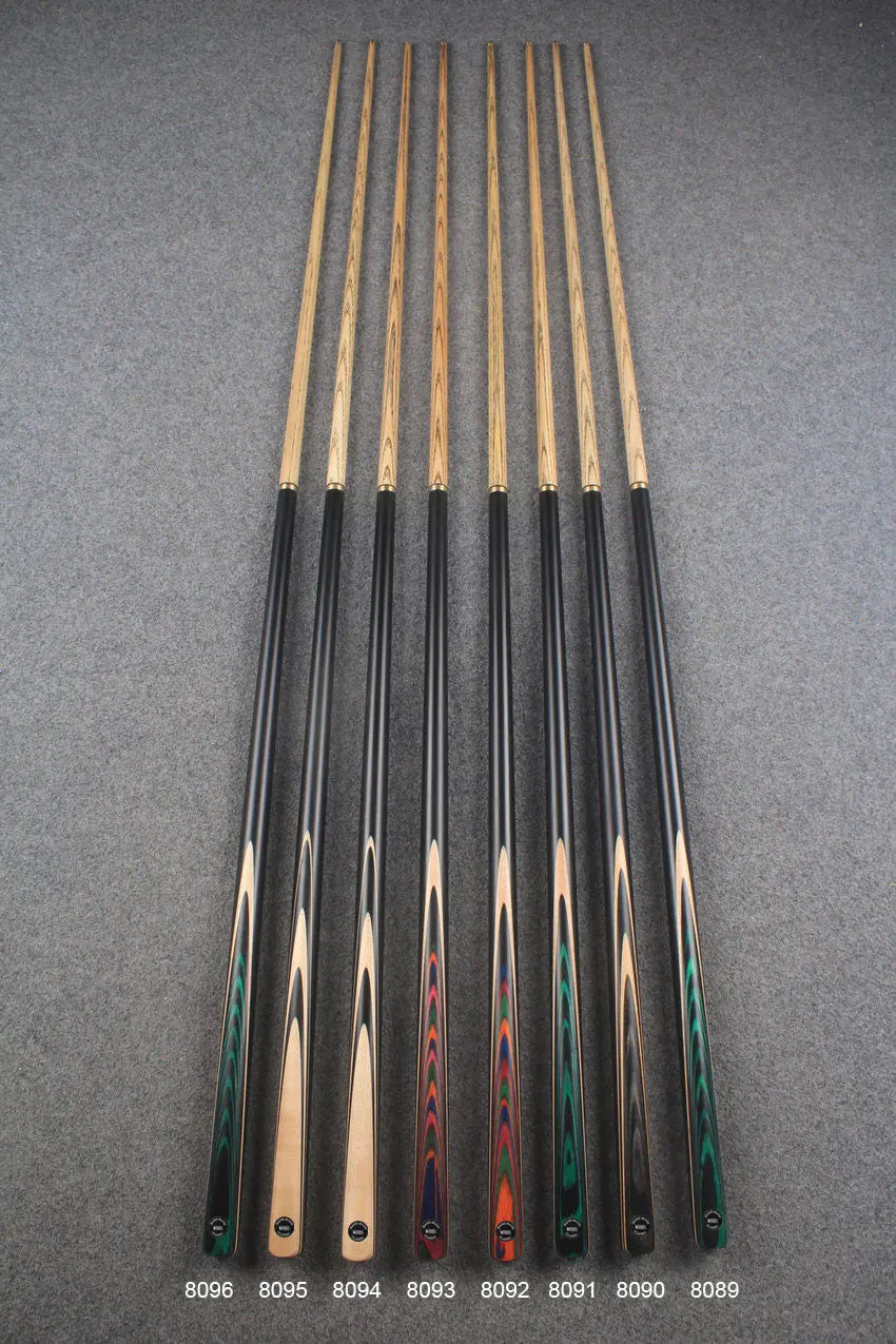 1/2 ash english pool cue #8089- #8096 WOODS CUES