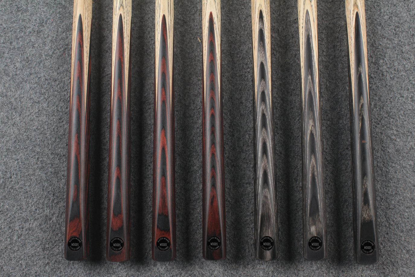 1 piece ash 42'' snooker cue #8195 - #8201 WOODS CUES