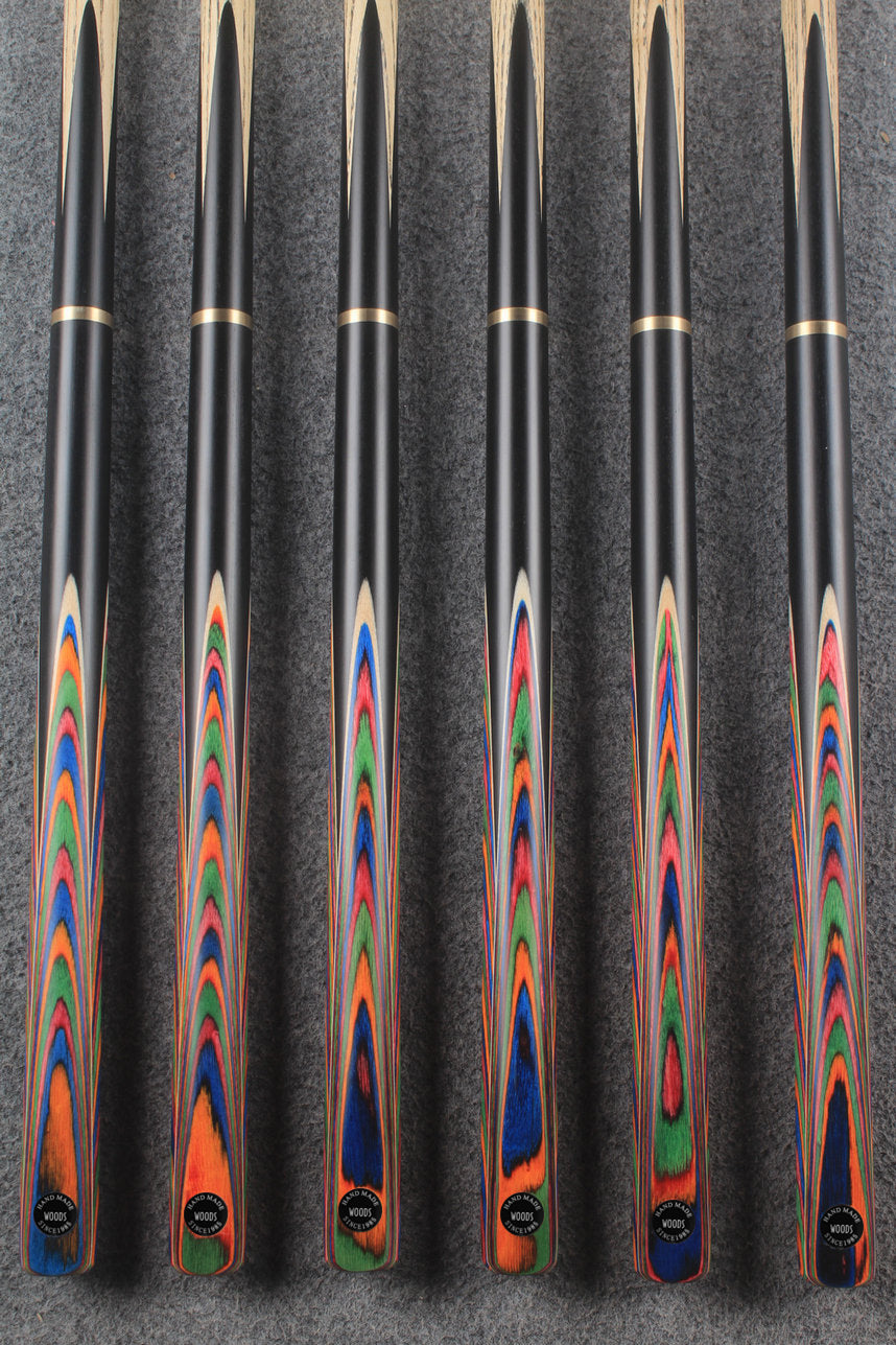 3/4 ash 55'' snooker cue #8332 - #8337