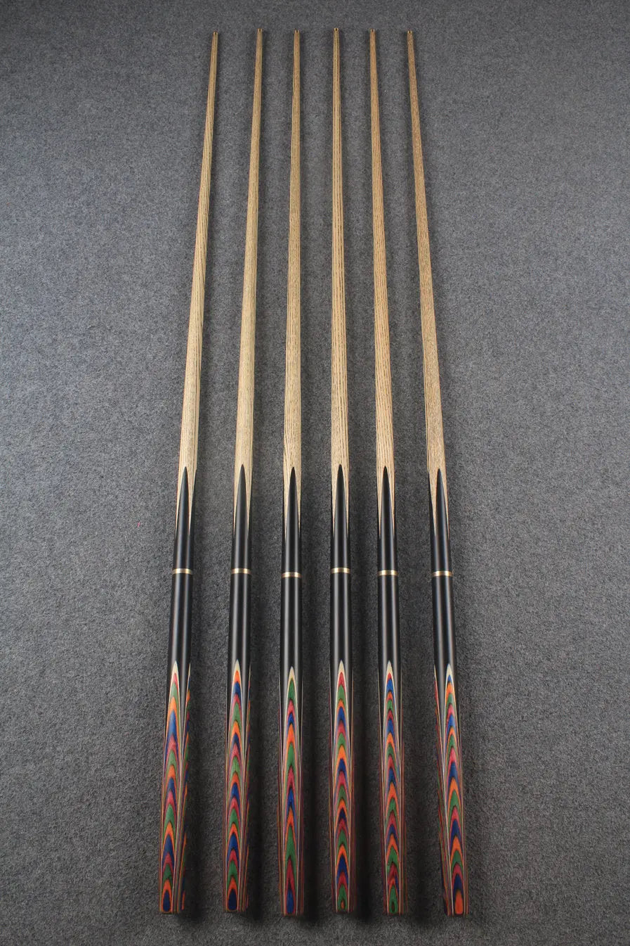 3/4 ash 55'' snooker cue #8332 - #8337 WOODS CUES