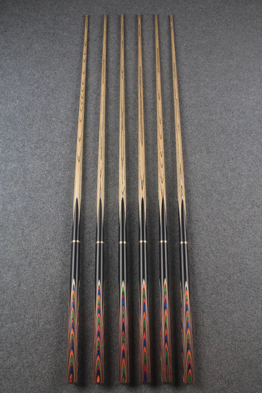 3/4 ash 55'' snooker cue #8332 - #8337 WOODS CUES
