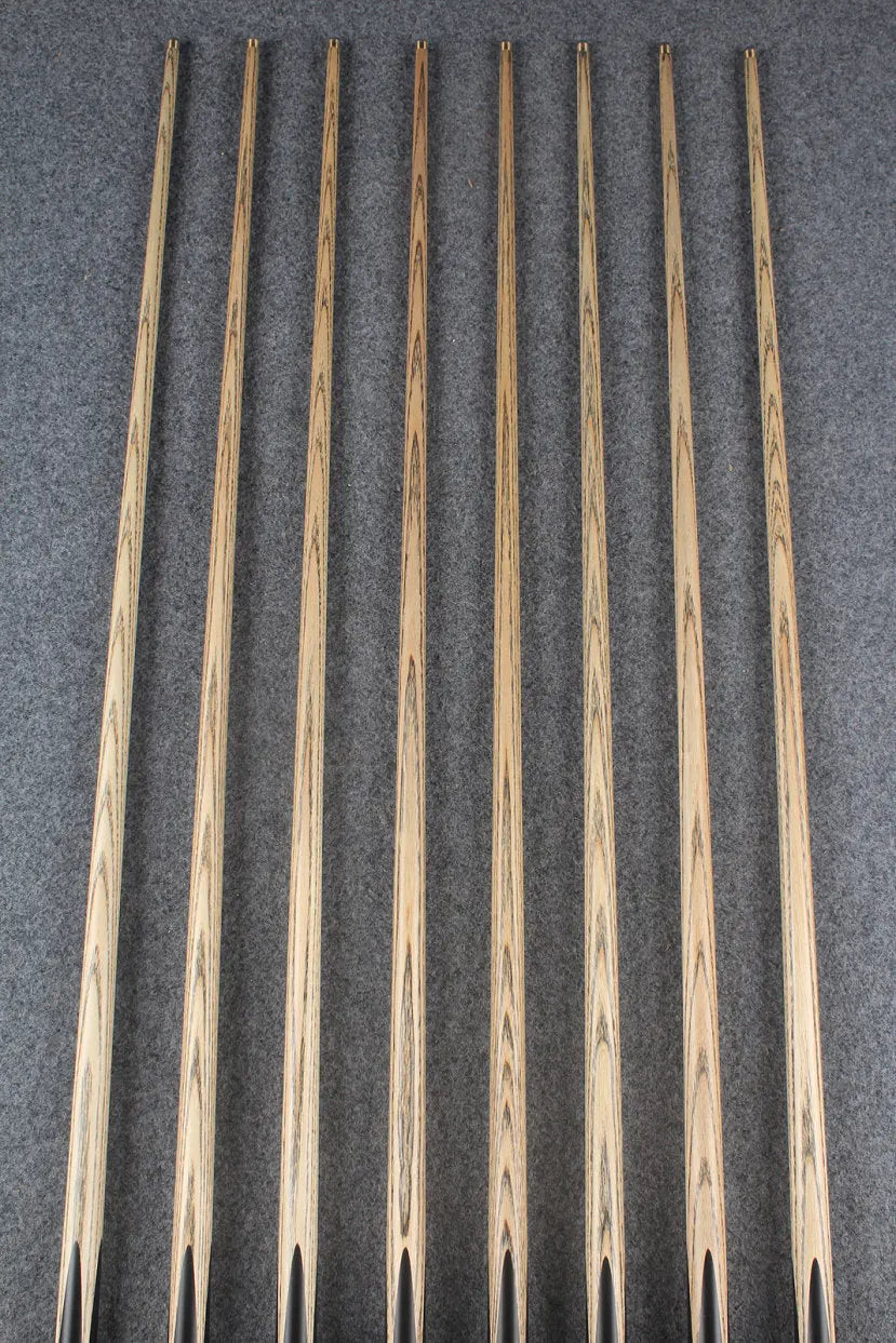 3/4 ash 55'' snooker cue #8338 - #8345 WOODS CUES