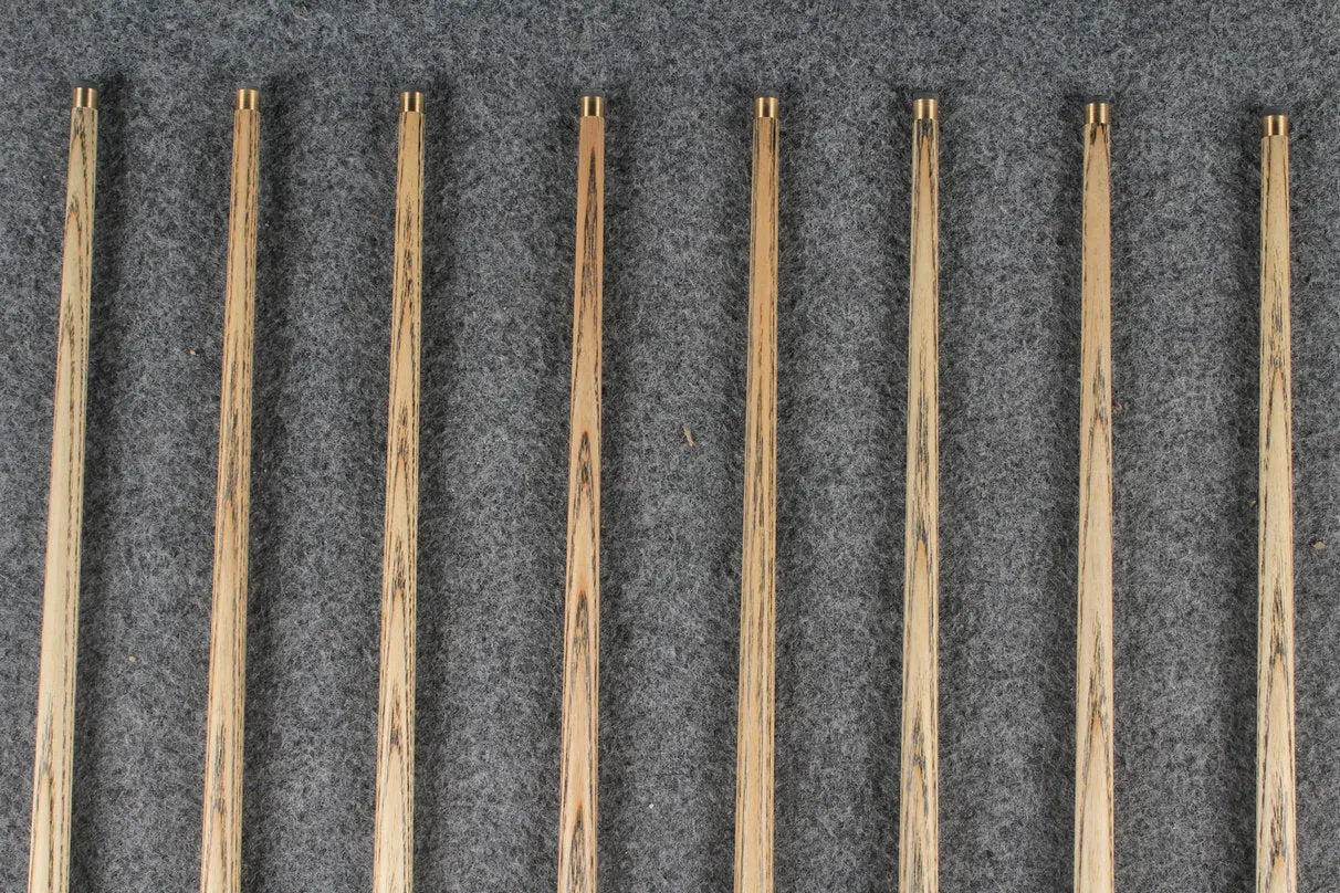 3/4 ash 55'' snooker cue #8338 - #8345 WOODS CUES