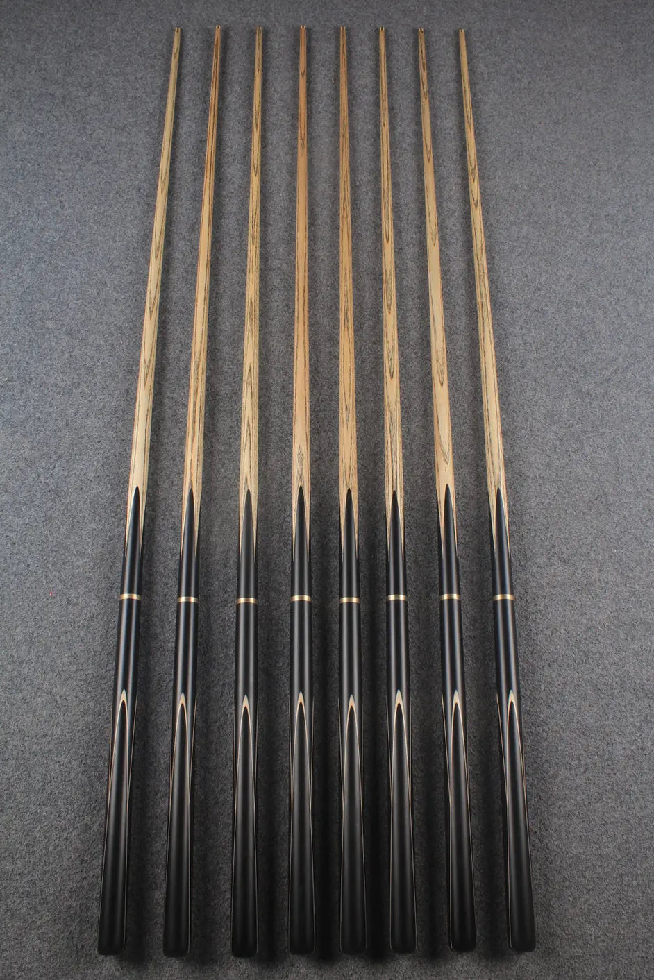 3/4 ash 55'' snooker cue #8338 - #8345 WOODS CUES