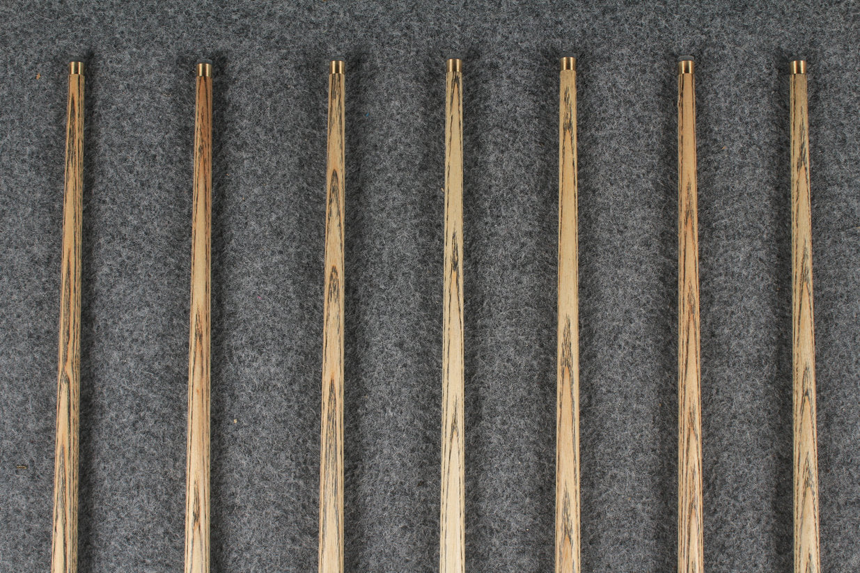 3/4 ash 55'' snooker cue #8346 - #8352