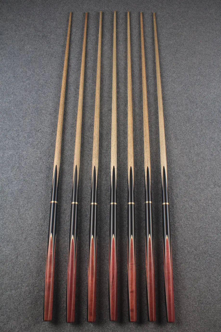 3/4 ash 55'' snooker cue #8346 - #8352 WOODS CUES