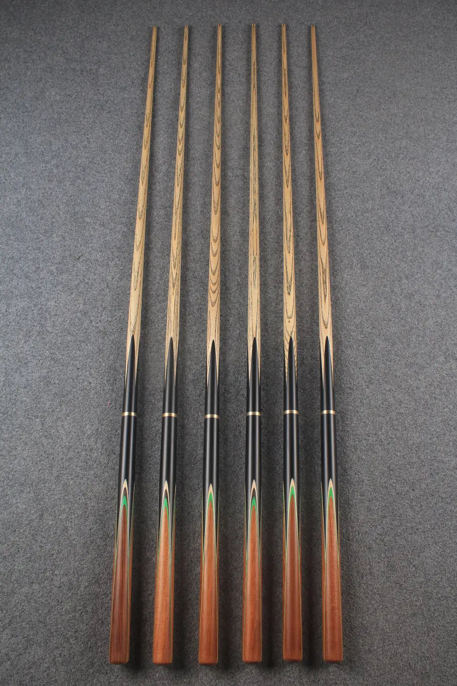 3/4 ash 55'' snooker cue #8353 - #8358 WOODS CUES