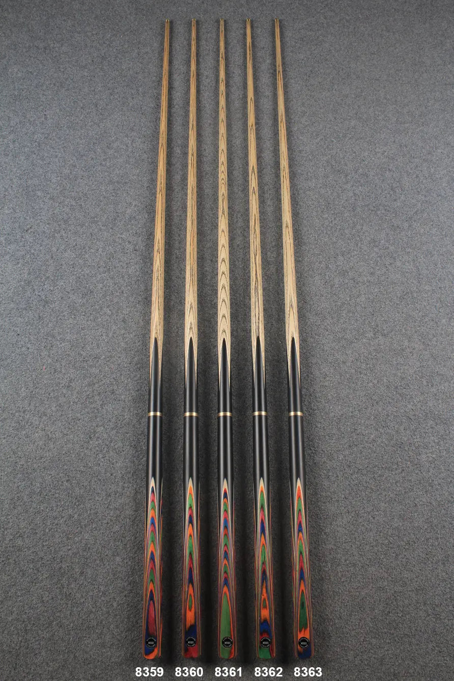 3/4 ash 55'' snooker cue #8359 - #8363 WOODS CUES