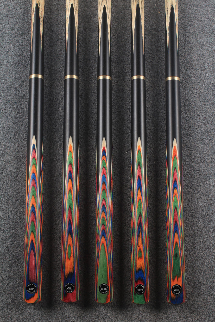 3/4 ash 55'' snooker cue #8359 - #8363