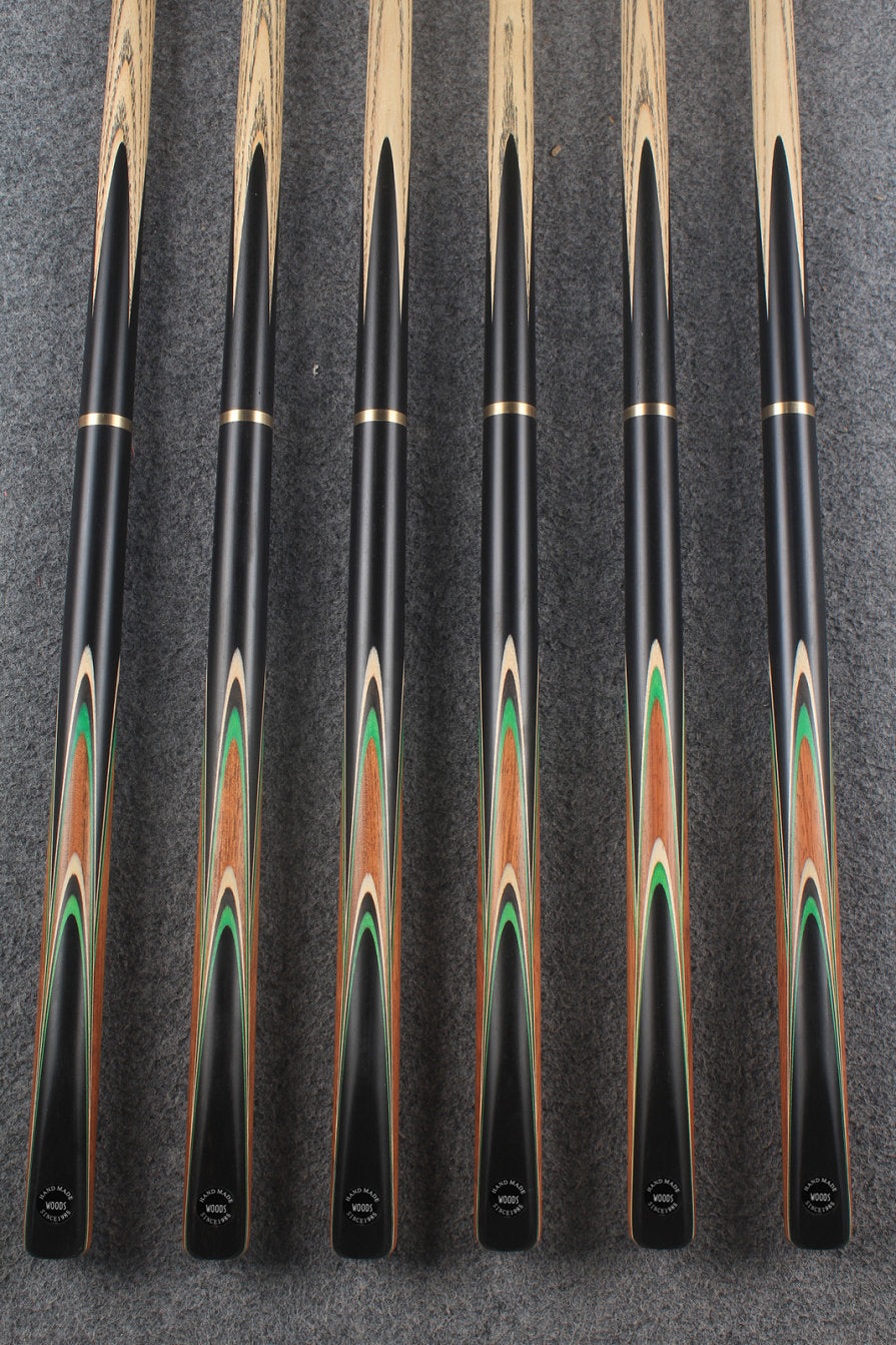 3/4 ash 53'' snooker cue #8371 - #8376 WOODS CUES