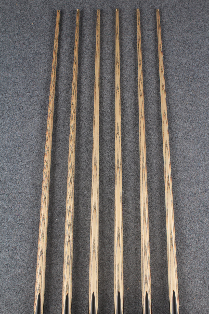 3/4 ash 53'' snooker cue #8371 - #8376