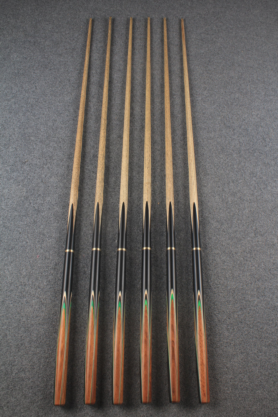 3/4 ash 53'' snooker cue #8371 - #8376 WOODS CUES