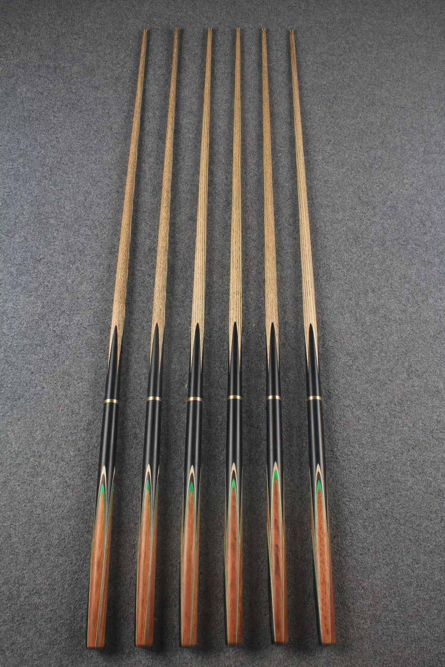3/4 ash 53'' junior cue #8371 - #8376 WOODS CUES