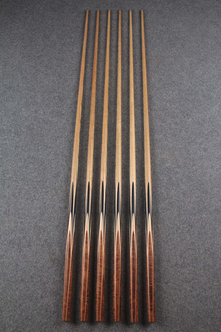 1 piece ash 54'' junior cue #838 - #843