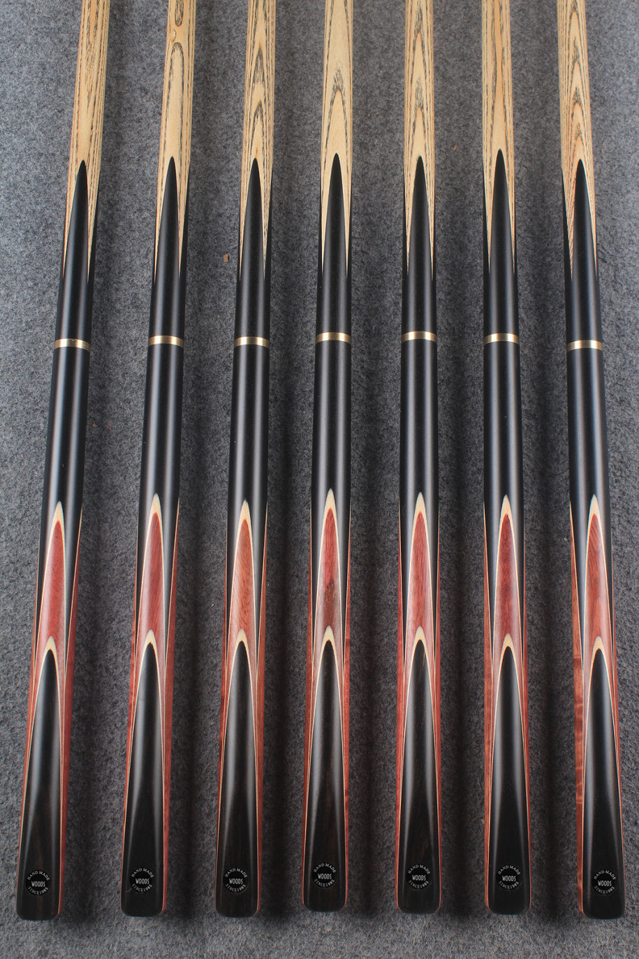 3/4 ash 54'' snooker cue #8381 - #8387 WOODS CUES
