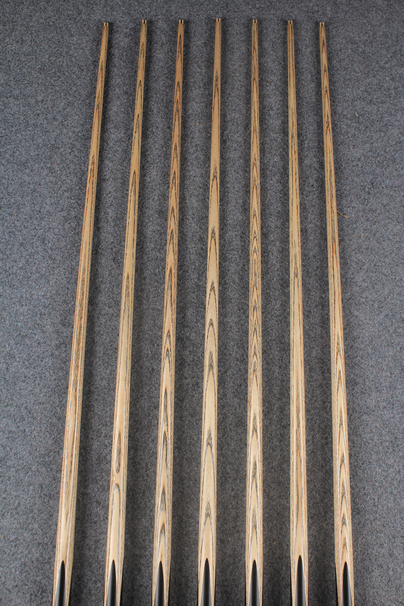 3/4 ash 54'' snooker cue #8381 - #8387 WOODS CUES