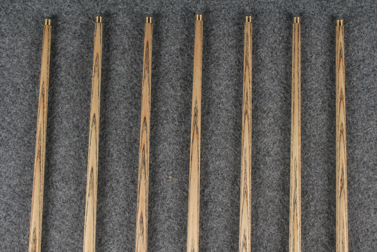 3/4 ash 54'' snooker cue #8381 - #8387