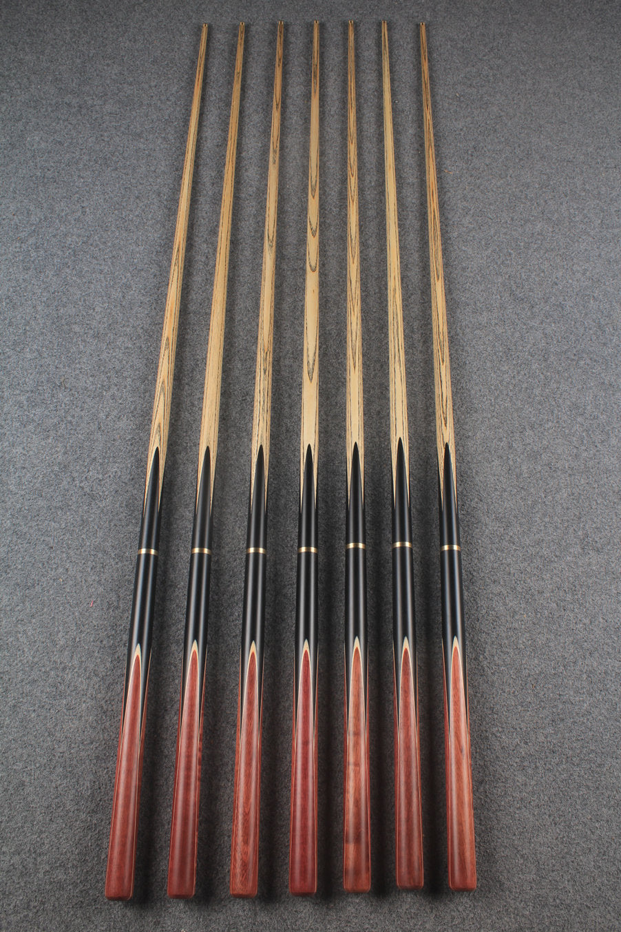 3/4 ash 54'' snooker cue #8381 - #8387 WOODS CUES
