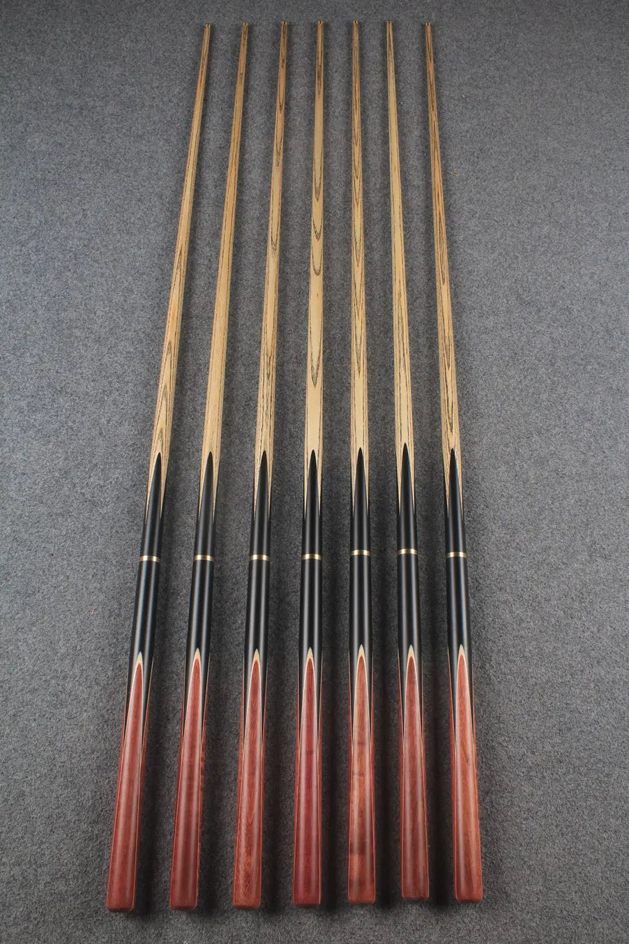 3/4 ash 54'' junior cue #8381 - #8387 WOODS CUES