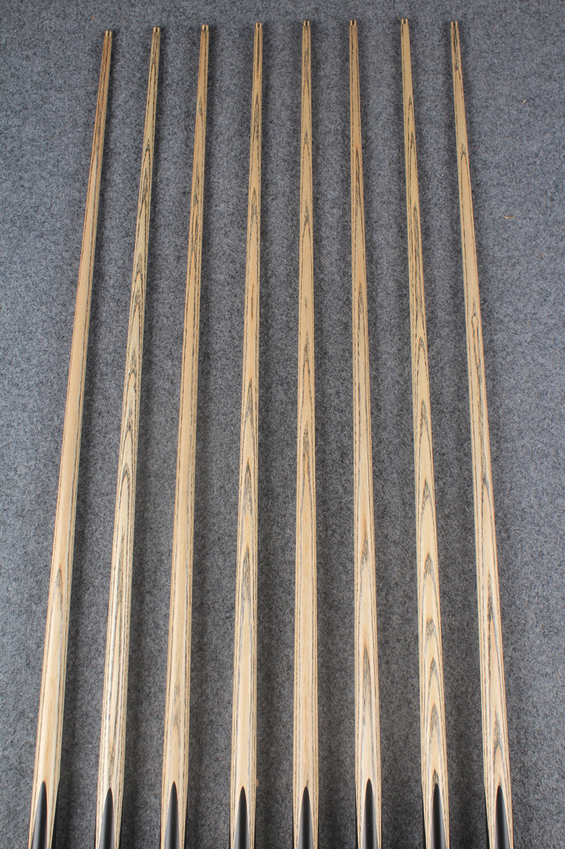 3/4 ash 54'' snooker cue #8388 - #8395 WOODS CUES