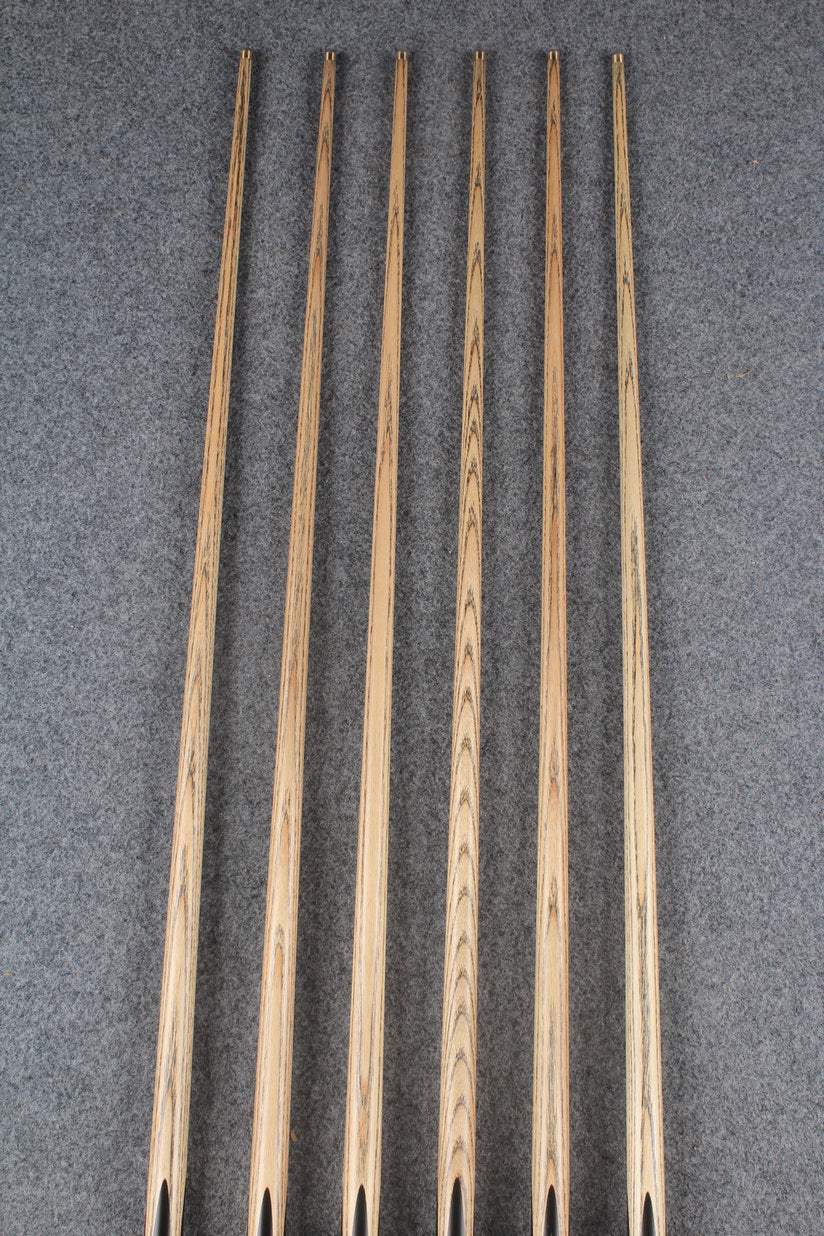 3/4 ash 54'' snooker cue #8396 - #8401