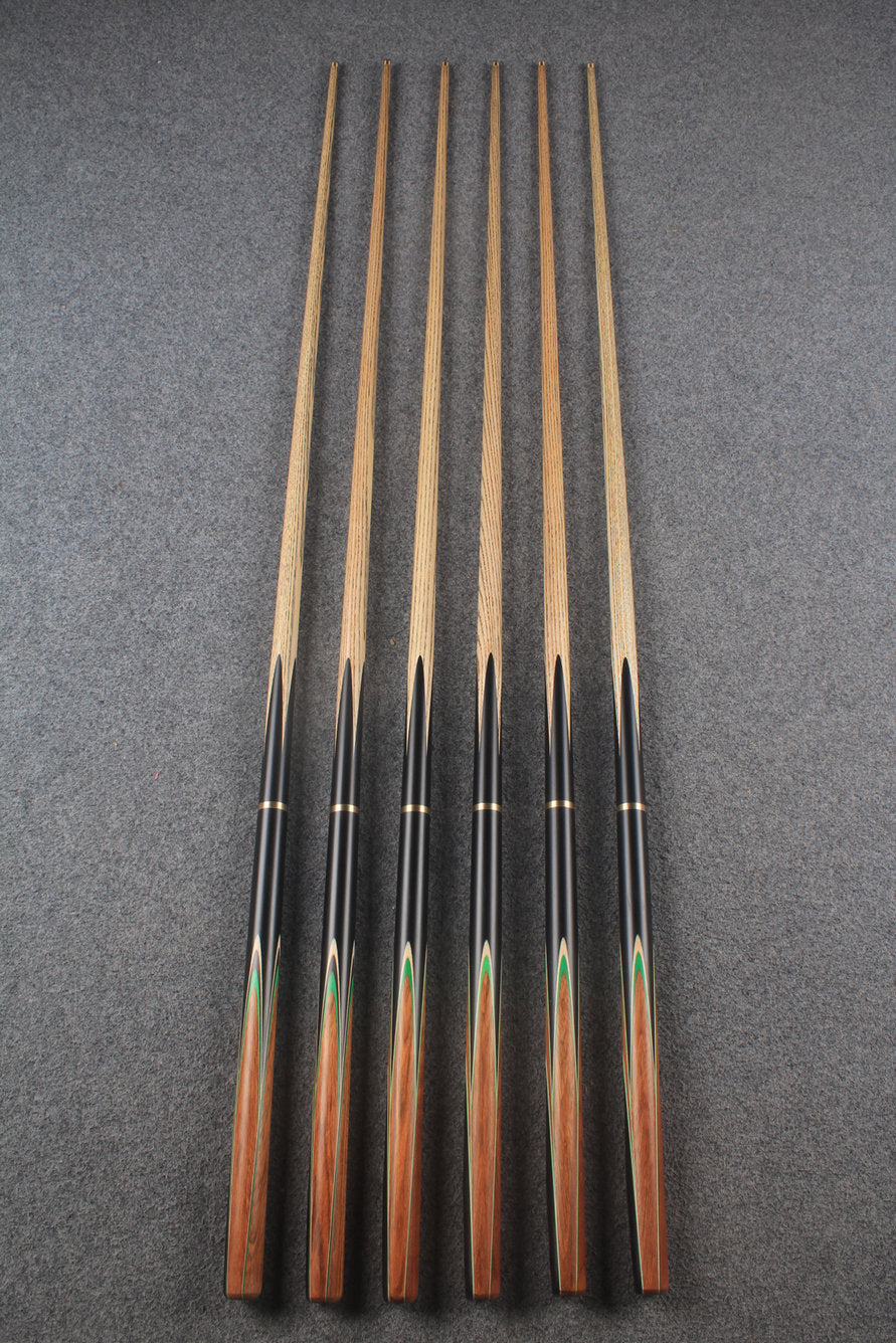 3/4 ash 54'' snooker cue #8396 - #8401 WOODS CUES