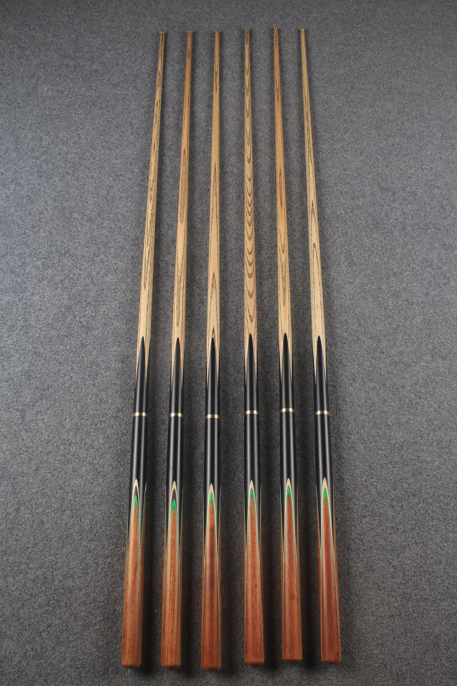 3/4 ash 54'' junior cue #8396 - #8401 WOODS CUES