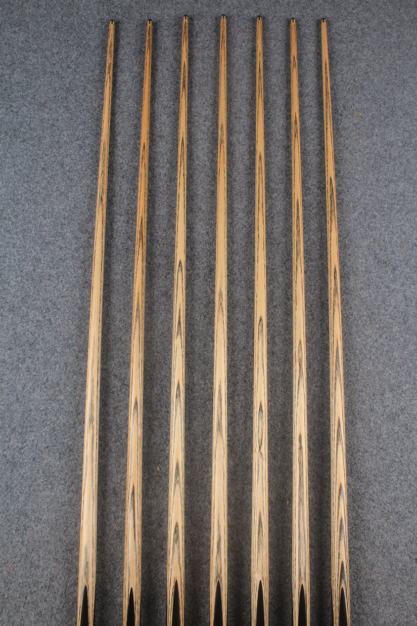 1 piece ash chinese 8 ball pool cue #8406- #8412 WOODS CUES