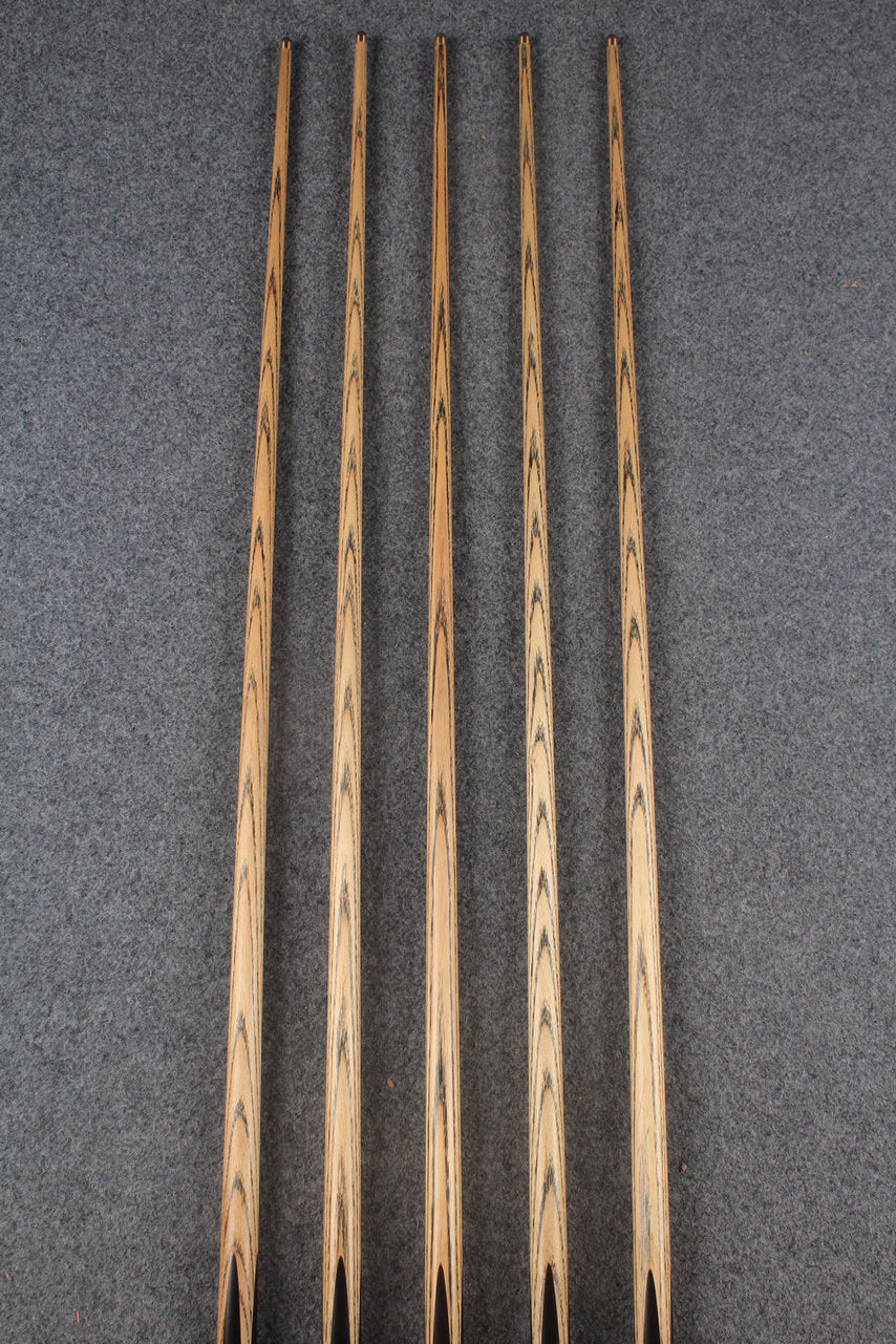 1 piece ash snooker cue #8413- #8417 woods custom cue WOODS CUES