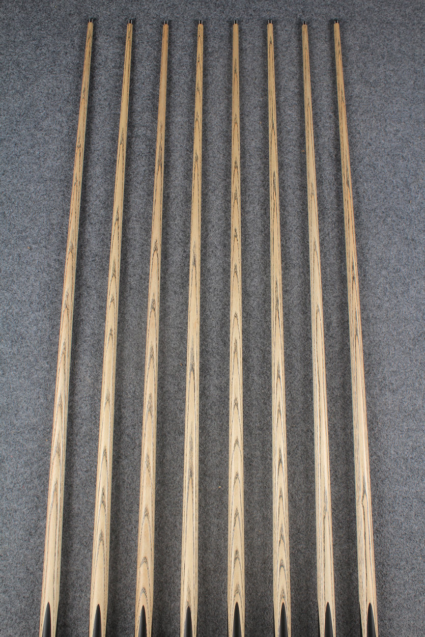 3/4 ash snooker cue #8510 - #8517 WOODS CUES