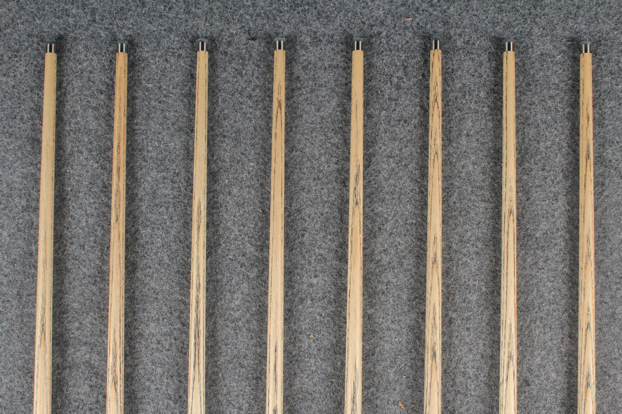 3/4 ash snooker cue #8518 - #8525