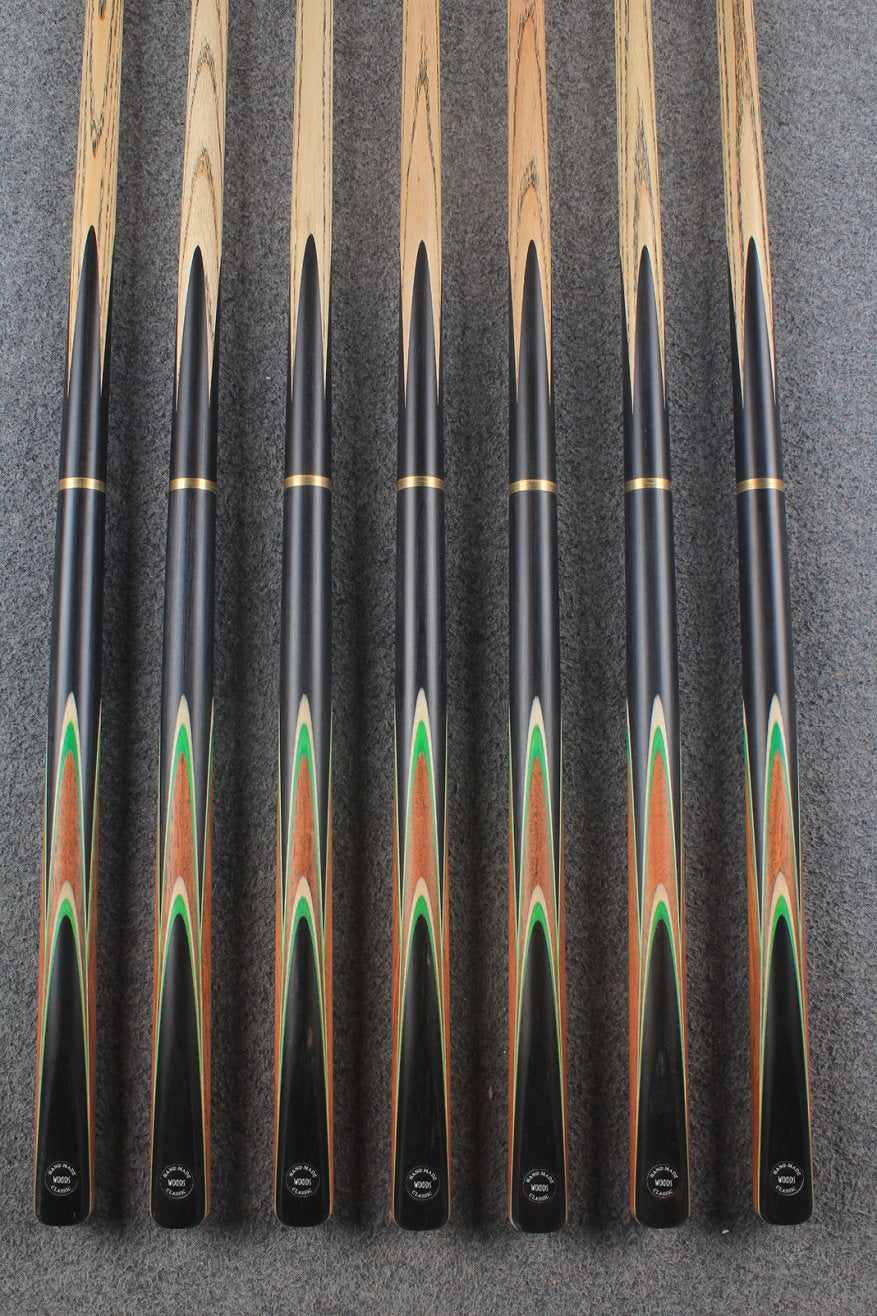 3/4 ash chinese 8 ball pool cue #8545 - #8551 WOODS CUES
