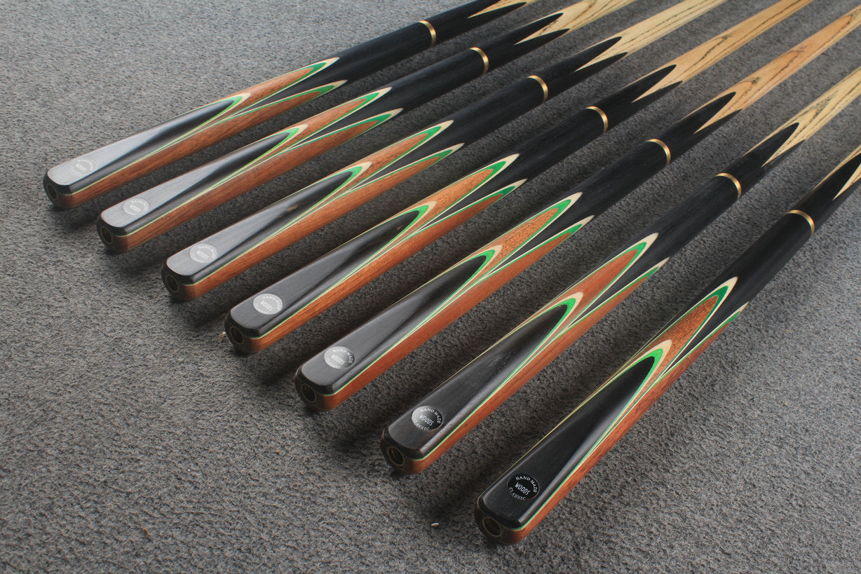 3/4 ash chinese 8 ball pool cue #8545 - #8551 WOODS CUES