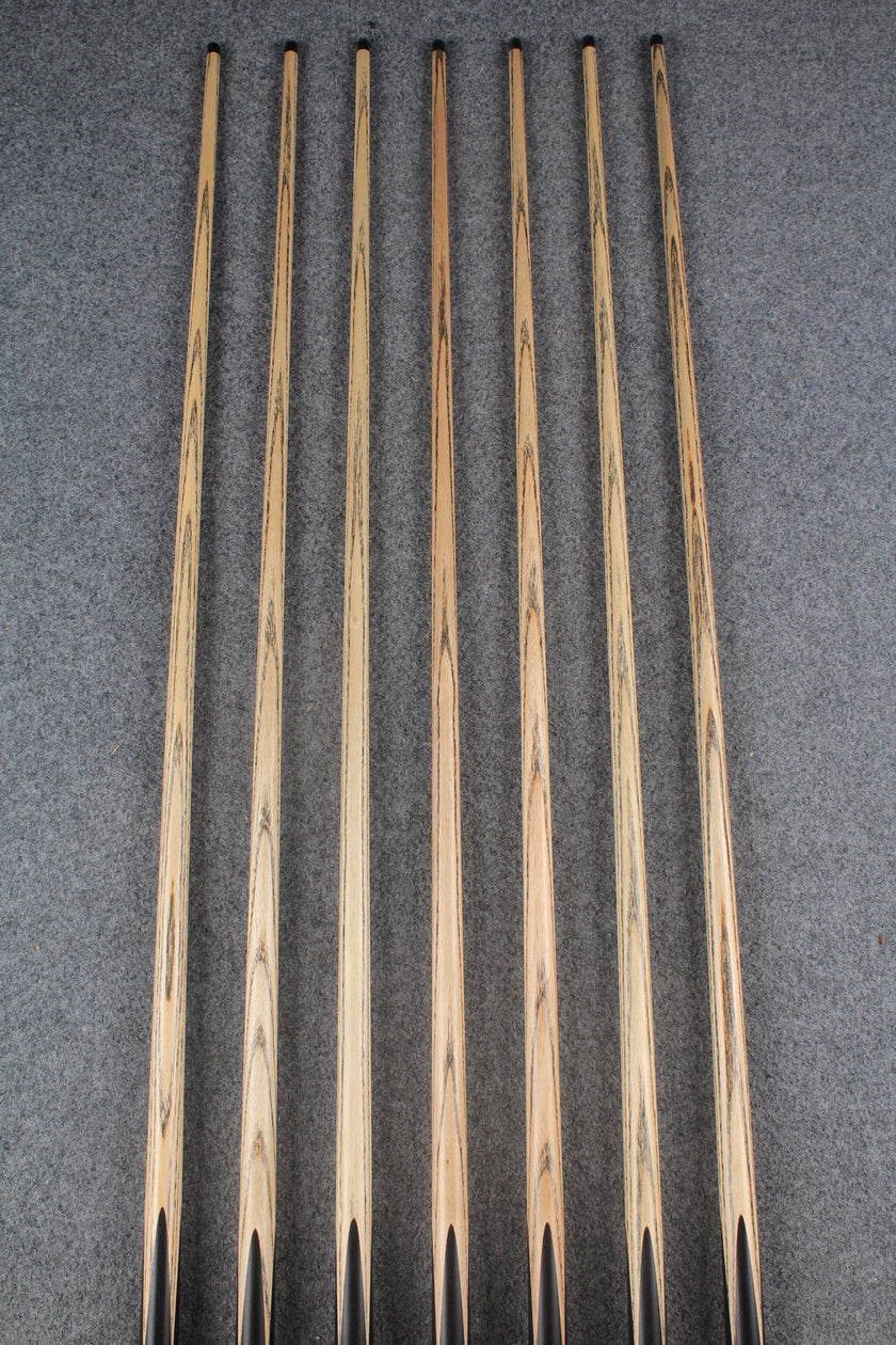 3/4 ash chinese 8 ball pool cue #8545 - #8551 WOODS CUES