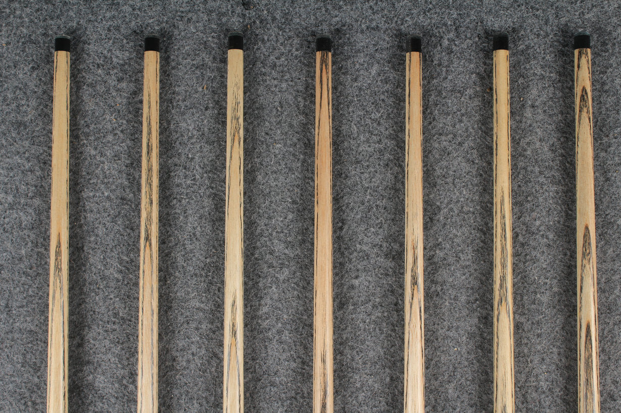 3/4 ash chinese 8 ball pool cue #8545 - #8551 WOODS CUES