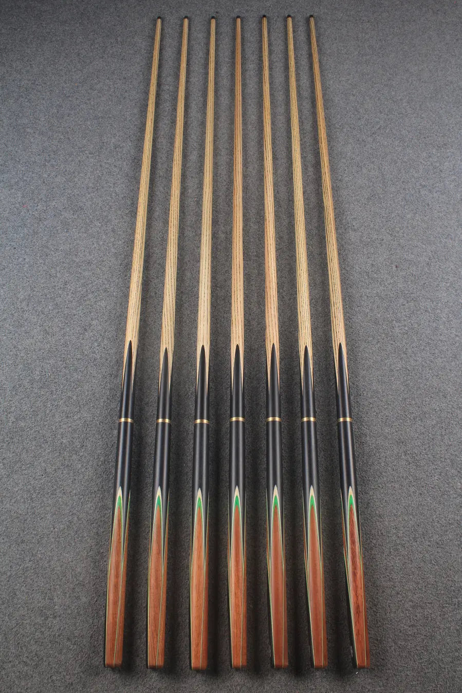 3/4 ash chinese 8 ball pool cue #8545 - #8551 WOODS CUES