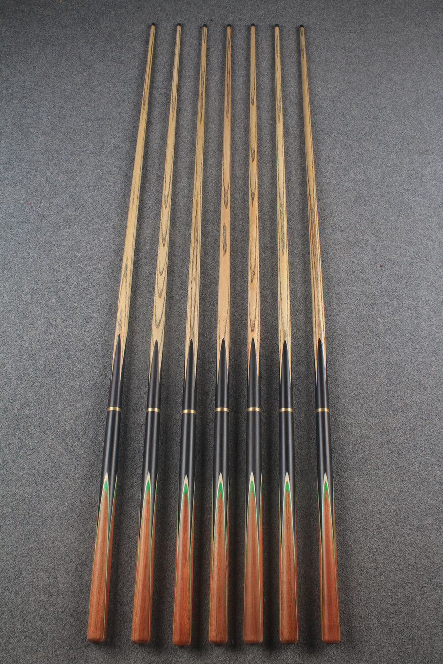 3/4 ash chinese 8 ball pool cue #8545 - #8551 WOODS CUES
