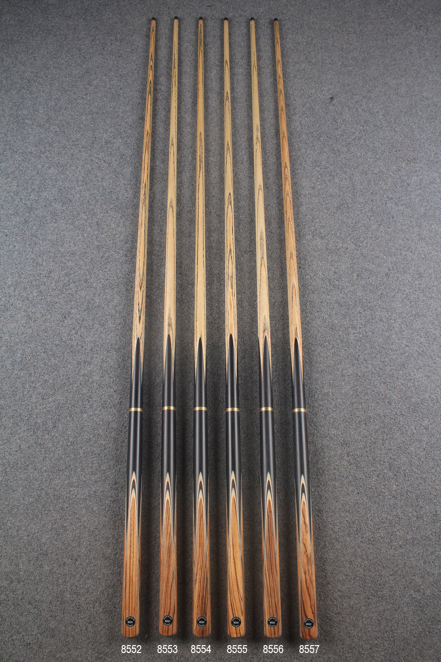 3/4 ash chinese 8 ball pool cue #8552 - #8557 WOODS CUES