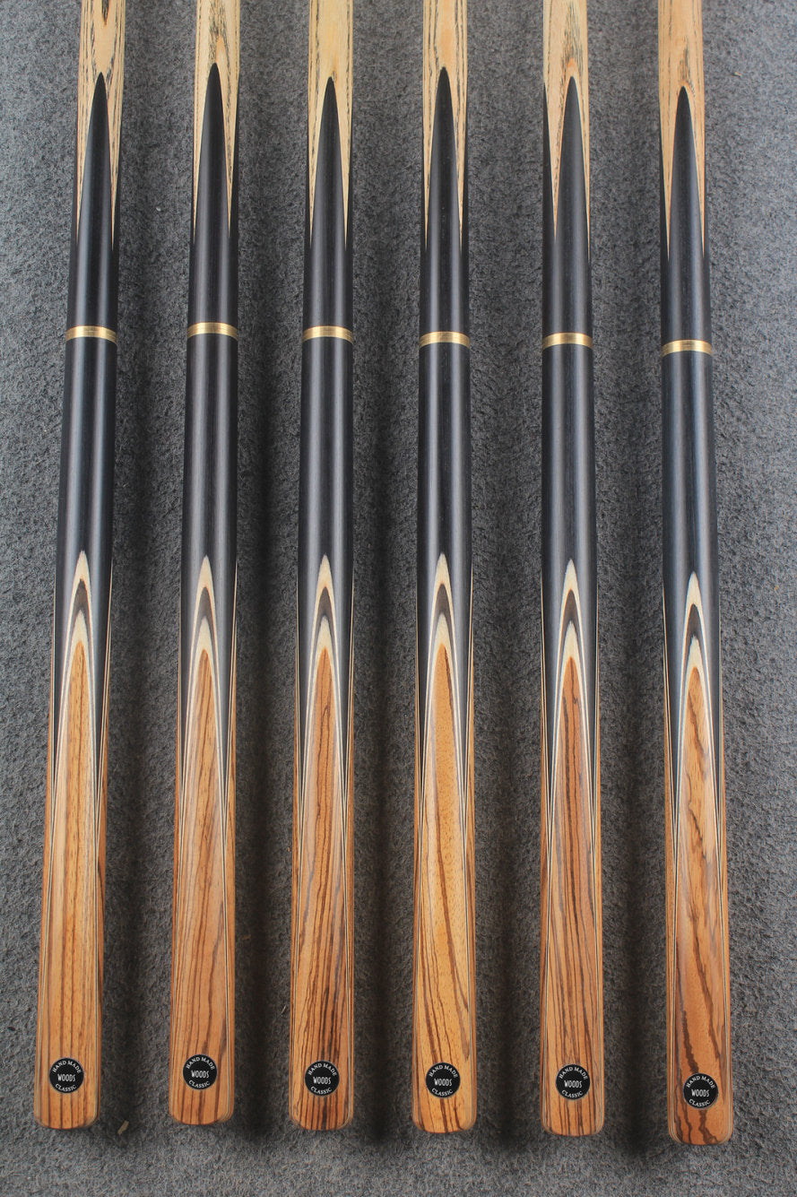 3/4 ash chinese 8 ball pool cue #8552 - #8557 WOODS CUES