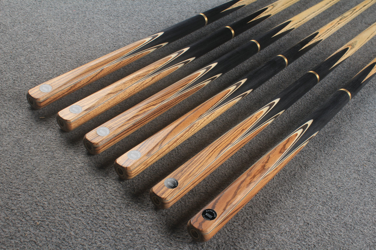 3/4 ash chinese 8 ball pool cue #8552 - #8557 WOODS CUES