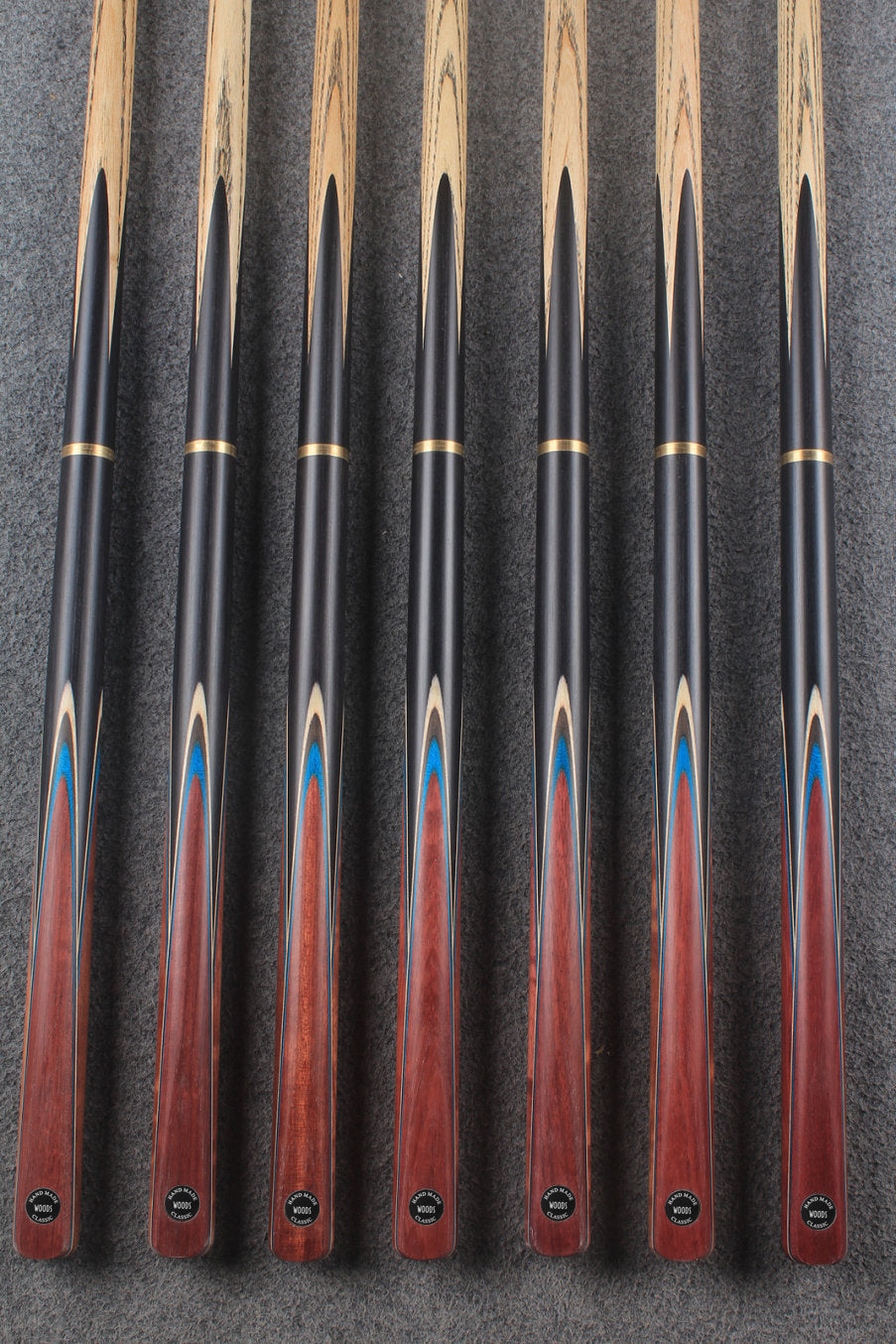 3/4 ash chinese 8 ball pool cue #8559 - #8565 WOODS CUES