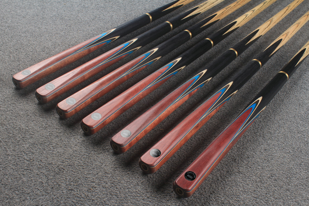 3/4 ash chinese 8 ball pool cue #8559 - #8565 WOODS CUES