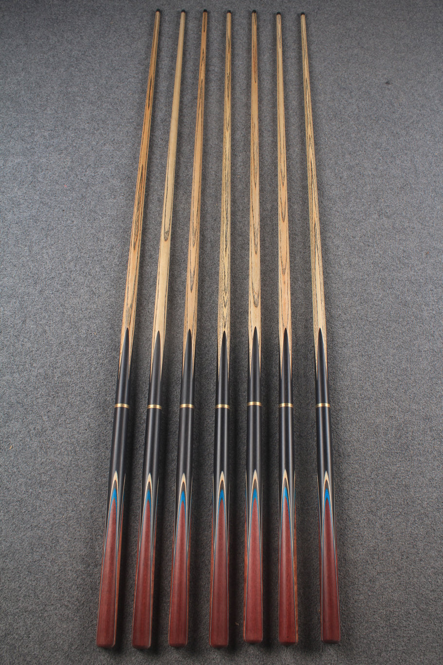 3/4 ash chinese 8 ball pool cue #8559 - #8565 WOODS CUES