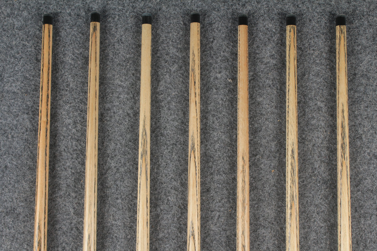 3/4 ash chinese 8 ball pool cue #8566 - #8572 WOODS CUES