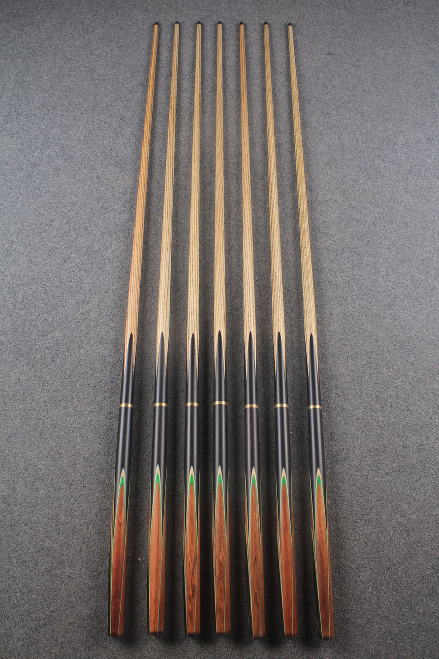 3/4 ash chinese 8 ball pool cue #8566 - #8572 WOODS CUES