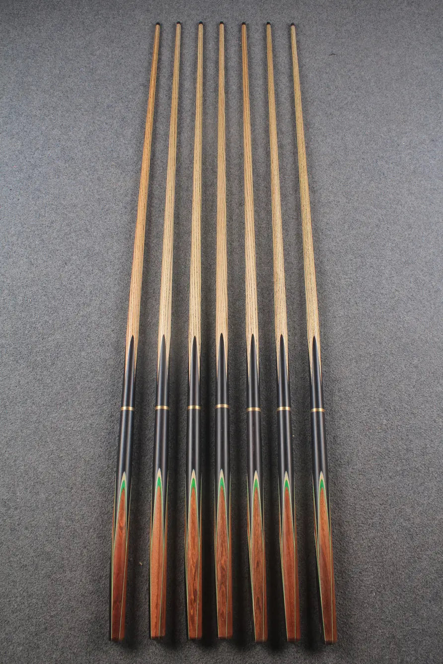 3/4 ash chinese 8 ball pool cue #8566 - #8572 WOODS CUES